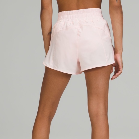 Lululemon STRAWBERRY MILKSHAKE Track that High Rise Short 3”Lined - Picture 5 of 5